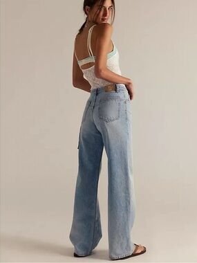 We the Free Tinsley Baggy High-Rise Straighr Leg Jeans
